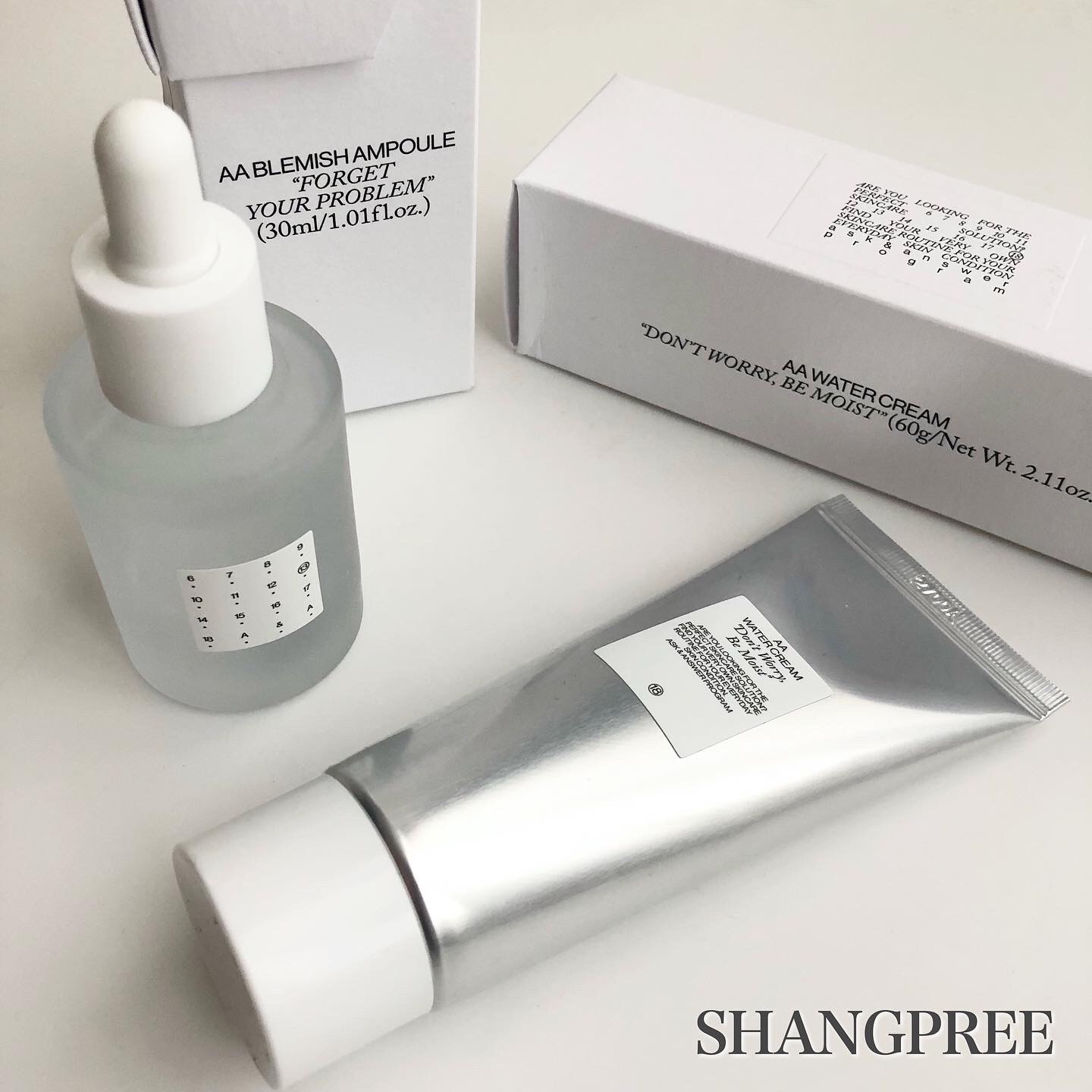 AA ウォータークリーム/Shangpree/フェイスクリームを使ったクチコミ（1枚目）