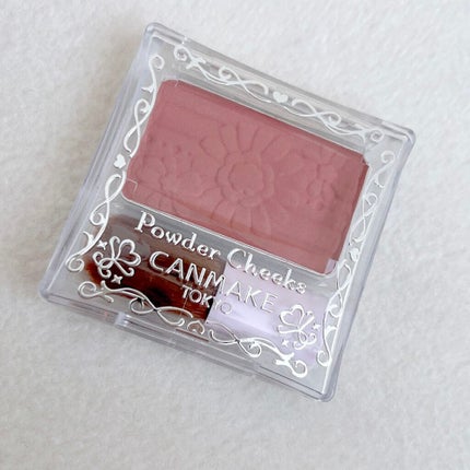 【旧品】パウダーチークス/キャンメイク/パウダーチークを使ったクチコミ(1枚目)