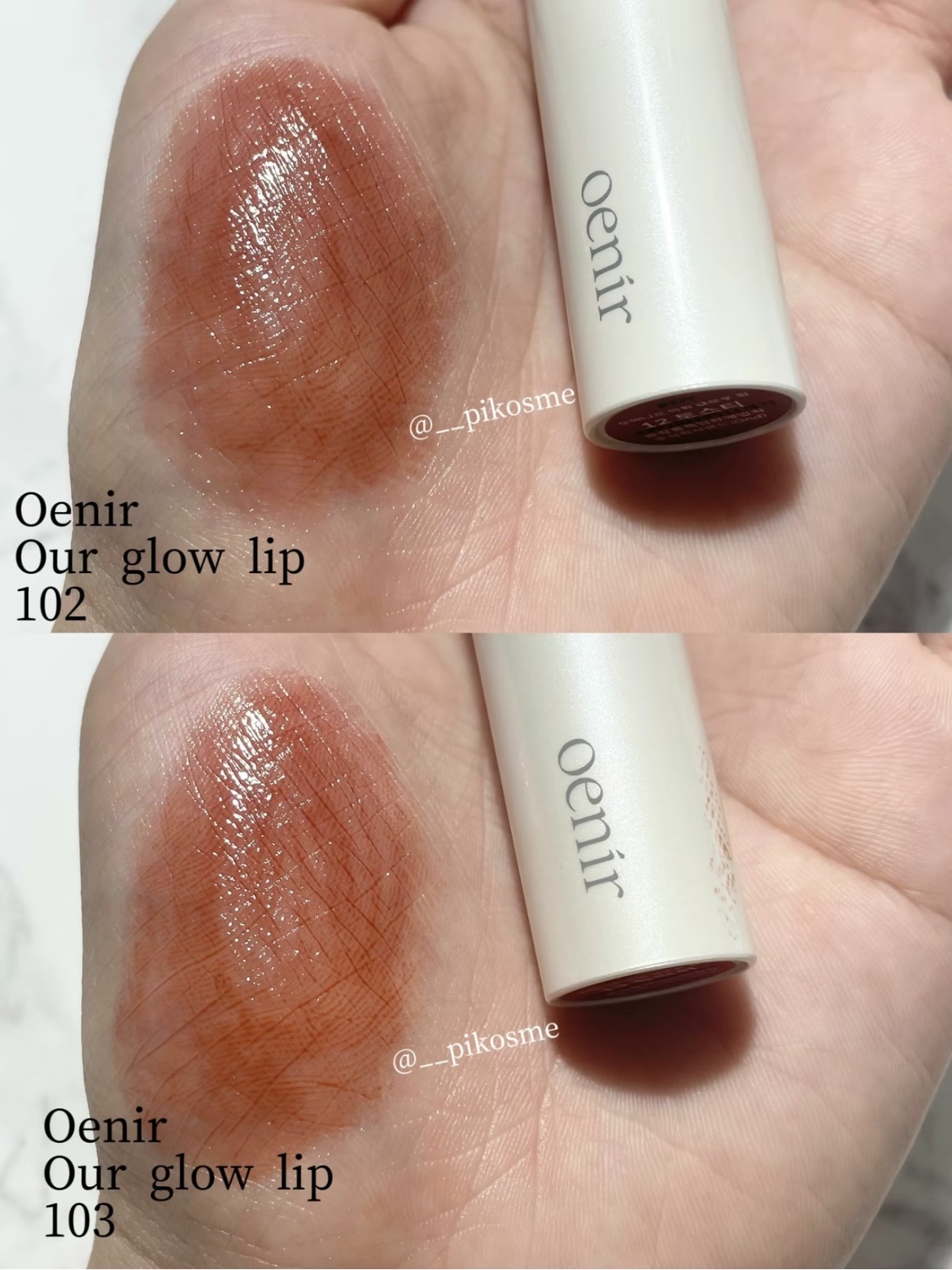 アワーグロウリップ/oenir/口紅を使ったクチコミ（3枚目）