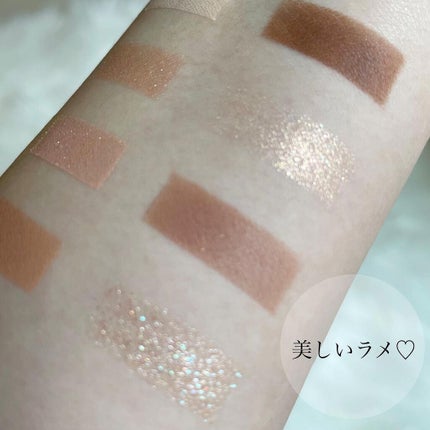 ドットオンムードアイパレット/Heart Percent/アイシャドウパレットを使ったクチコミ(4枚目)