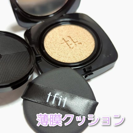 レイヤリングフィット グロークッションEX/TFIT/クッションファンデーションを使ったクチコミ(1枚目)