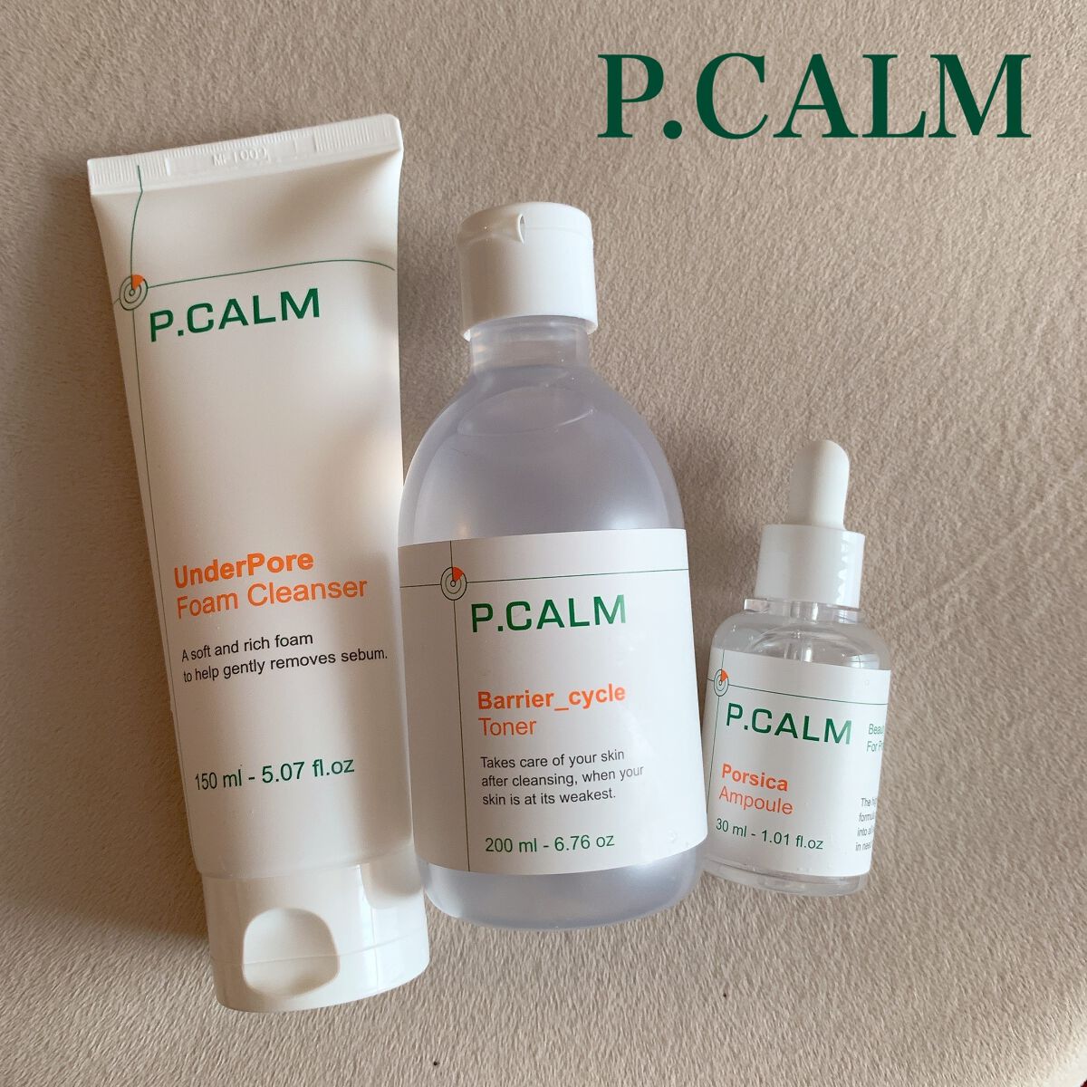 アンダーポアフォームクレンザー/P.CALM/洗顔フォームを使ったクチコミ（1枚目）