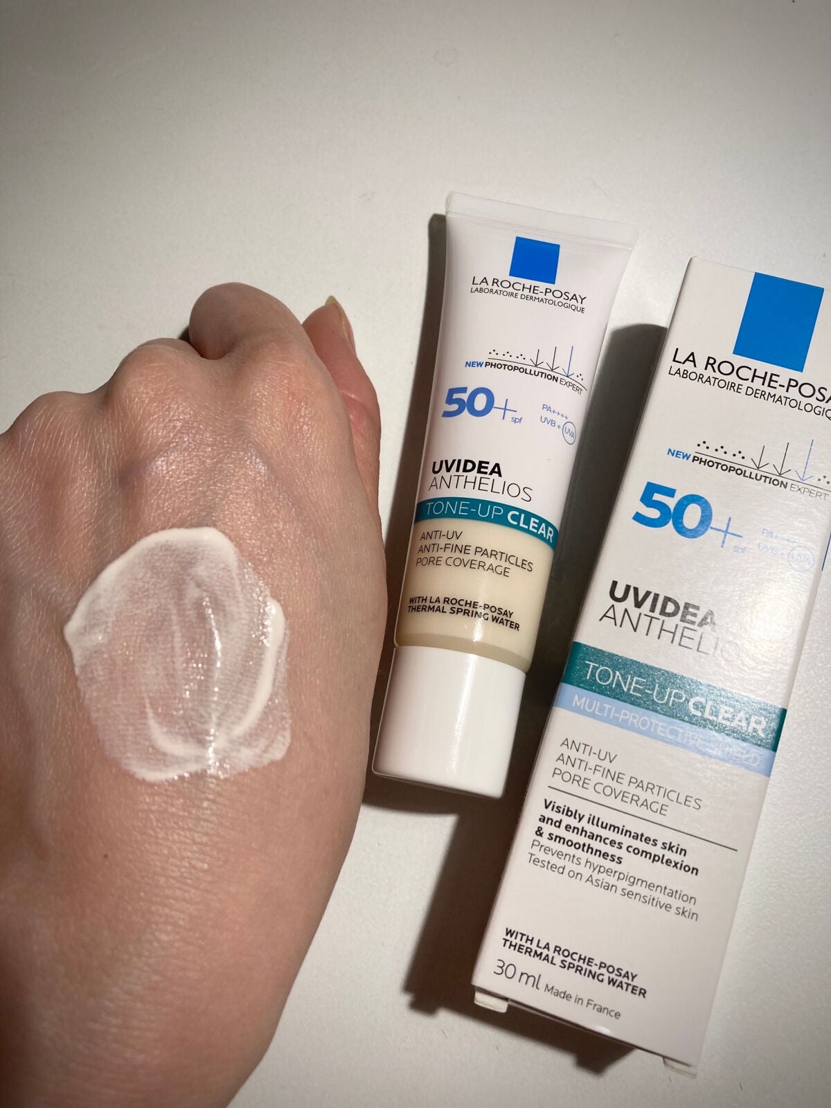 UVイデア XL プロテクショントーンアップ/ラ ロッシュ ポゼ/日焼け止めクリームを使ったクチコミ(10枚目)