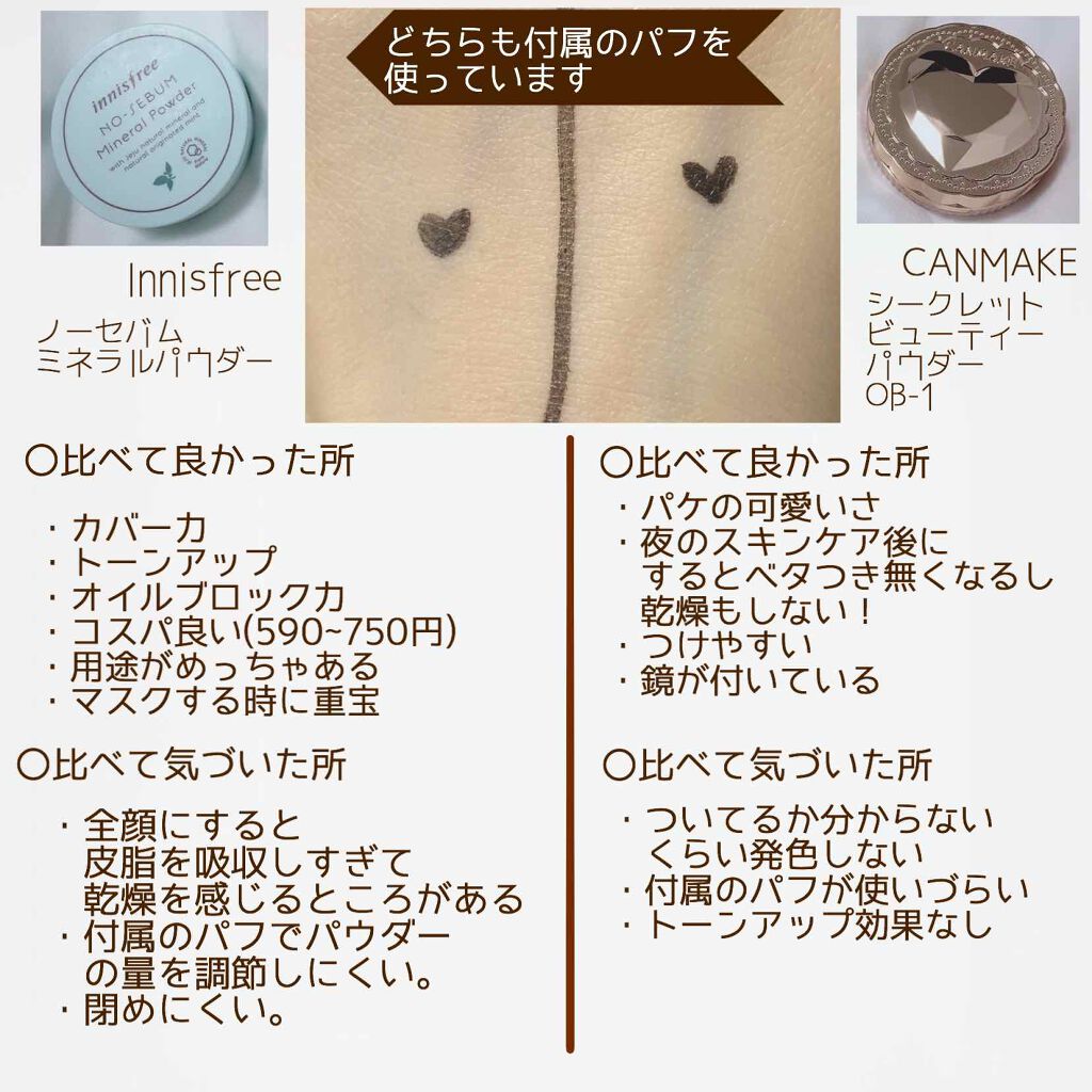 シークレットビューティーパウダー/キャンメイク/プレストパウダーを使ったクチコミ（2枚目）