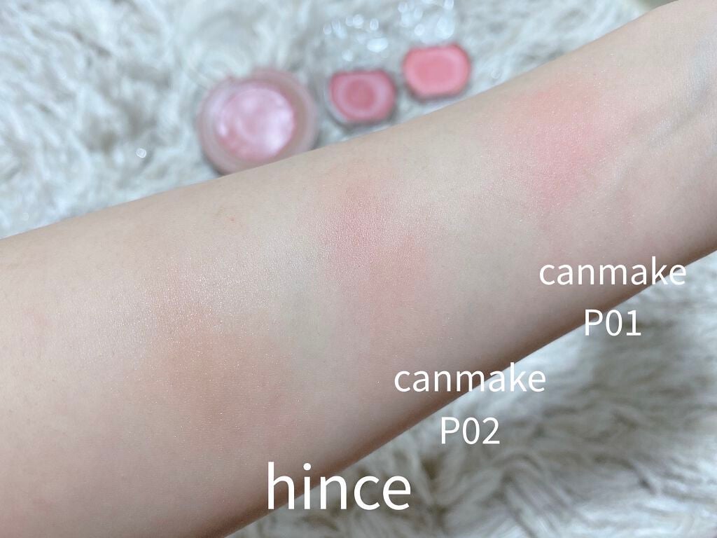 トゥルーディメンショングロウチーク/hince/パウダーチークを使ったクチコミ(8枚目)