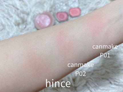 トゥルーディメンショングロウチーク/hince/パウダーチークを使ったクチコミ(8枚目)