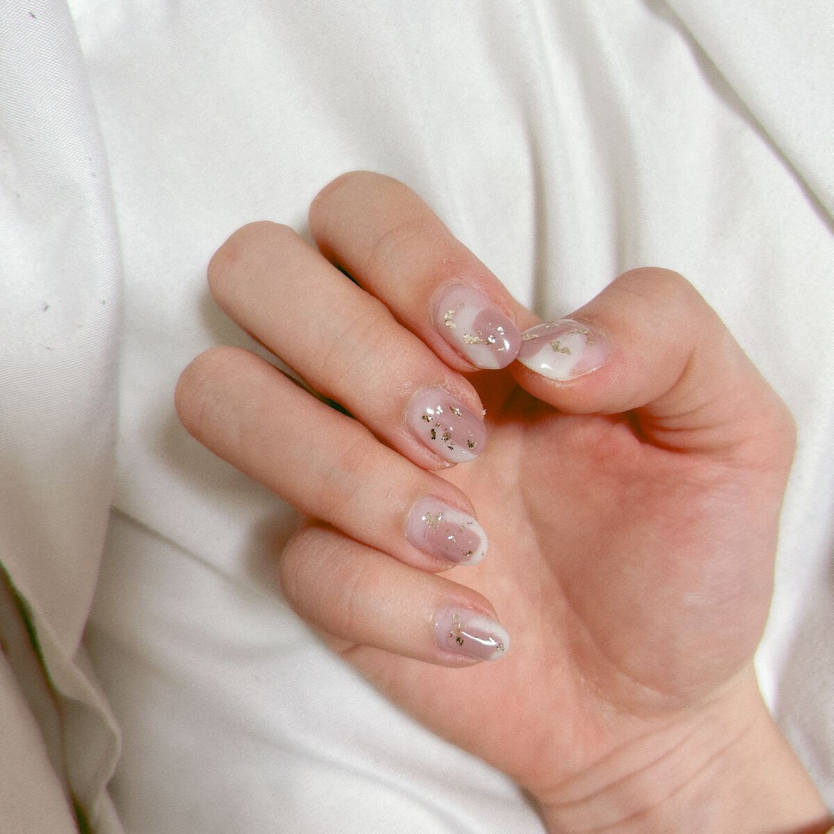 みゅん on LIPS 「冬nail☃️//こんにちは🌞nailを新しくしたので投稿しま..」(1枚目)