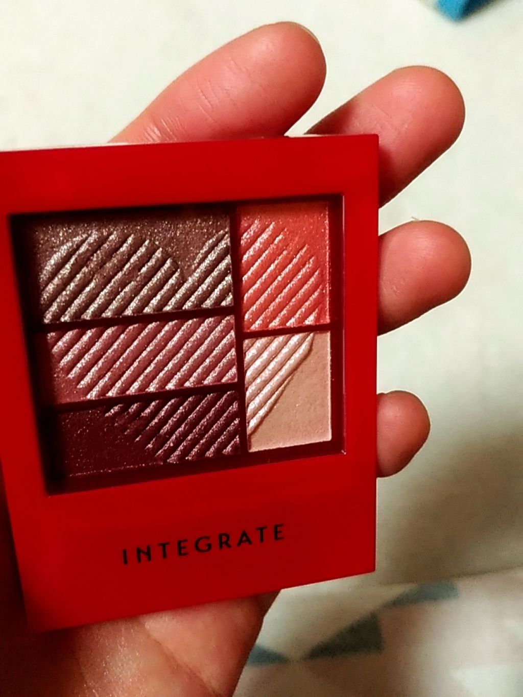 トリプルレシピアイズ/インテグレート/アイシャドウパレットを使ったクチコミ(1枚目)