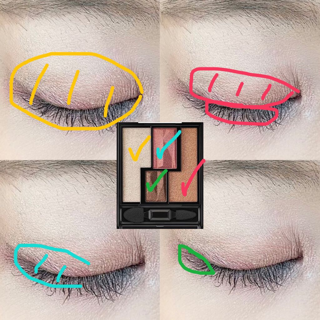 ヴィンテージモードアイズ RD-1/KATE/アイシャドウパレットを使ったクチコミ（2枚目）