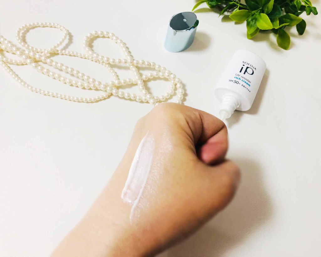 SOFINA iP UV レジスト リッチクリーム/SOFINA iP/日焼け止め・UVケアを使ったクチコミ(3枚目)