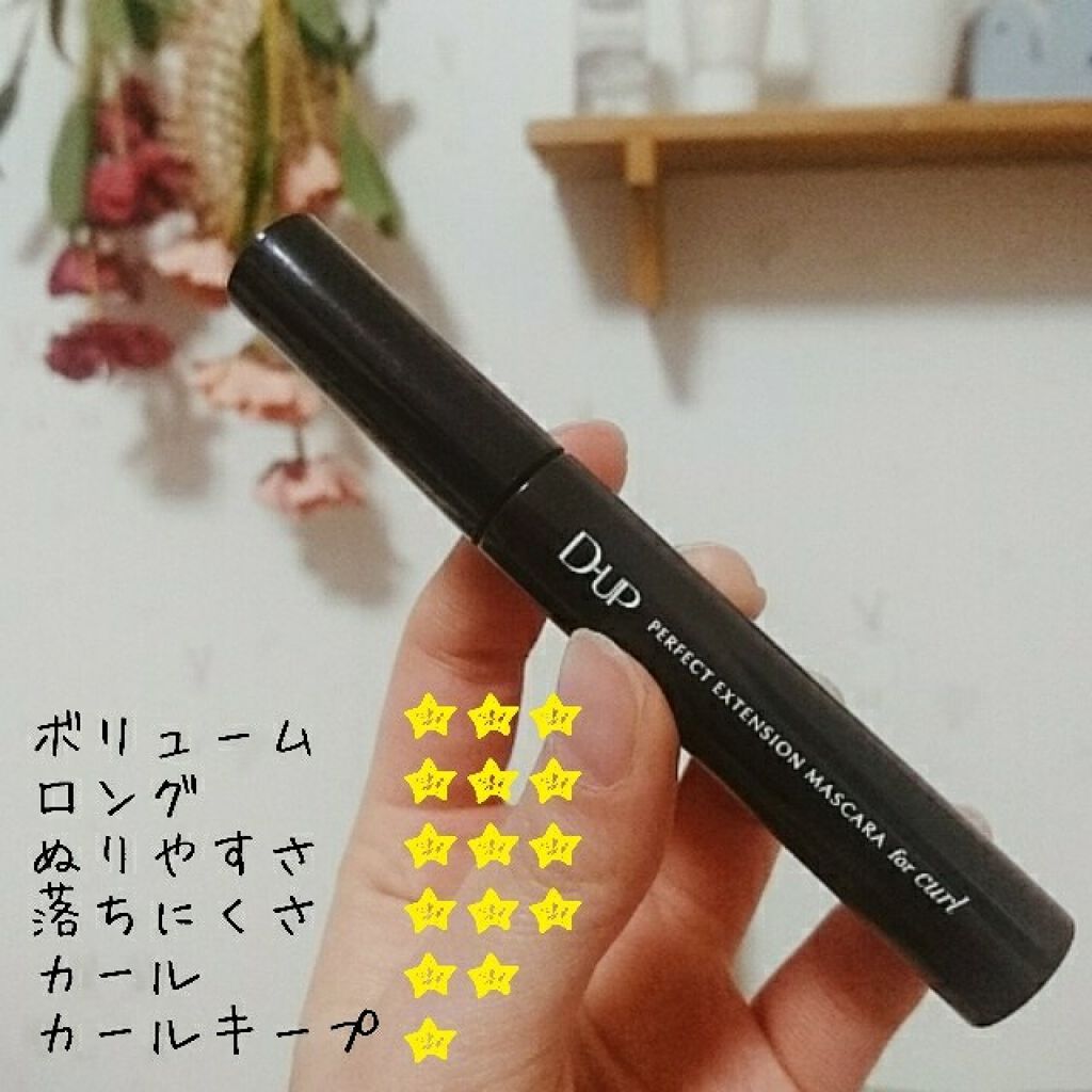 パーフェクトエクステンション マスカラ for カール/D-UP/マスカラを使ったクチコミ(2枚目)