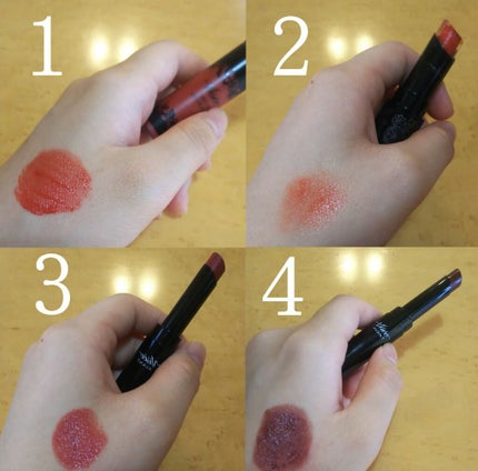 クリスタルデュオ リップスティック/Visée/口紅を使ったクチコミ(3枚目)