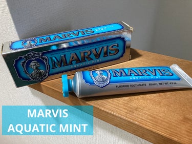 MARVIS MARVISのクチコミ「MARVIS
Aquatic Mint


いつだったかlookfantasticで購入しまし.....」（1枚目）