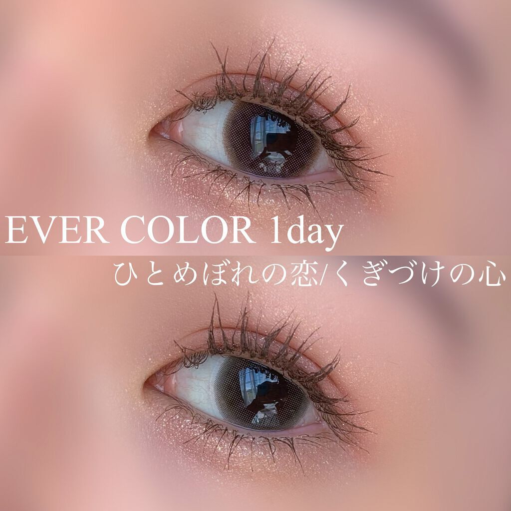 エバーカラーワンデー ナチュラル/エバーカラー/ワンデー(1DAY)カラコンを使ったクチコミ(1枚目)