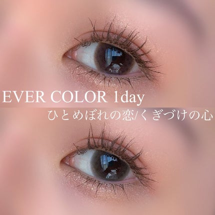 エバーカラーワンデー ナチュラル/エバーカラー/ワンデー(1DAY)カラコンを使ったクチコミ(1枚目)