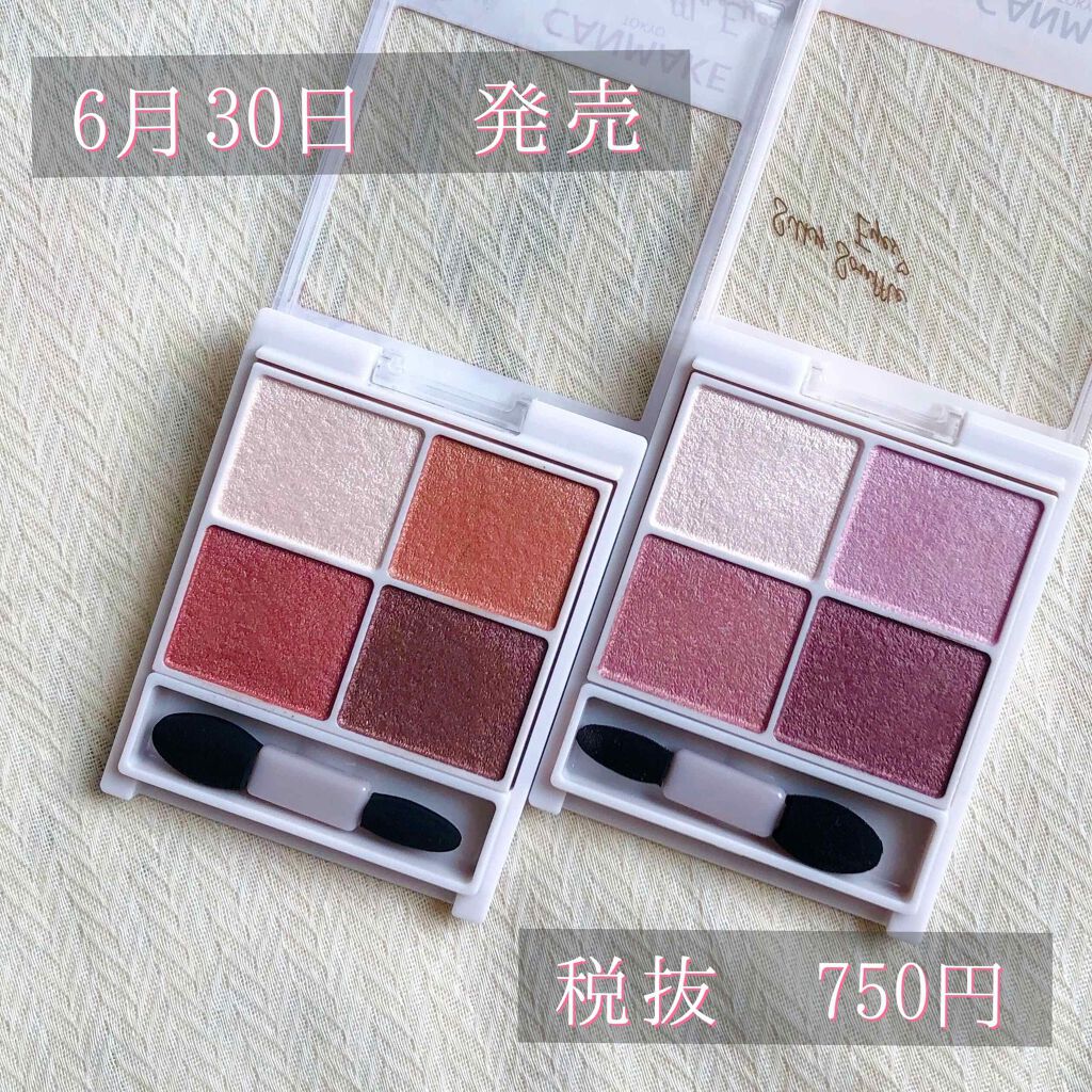 シルキースフレアイズ/キャンメイク/アイシャドウパレットを使ったクチコミ（2枚目）