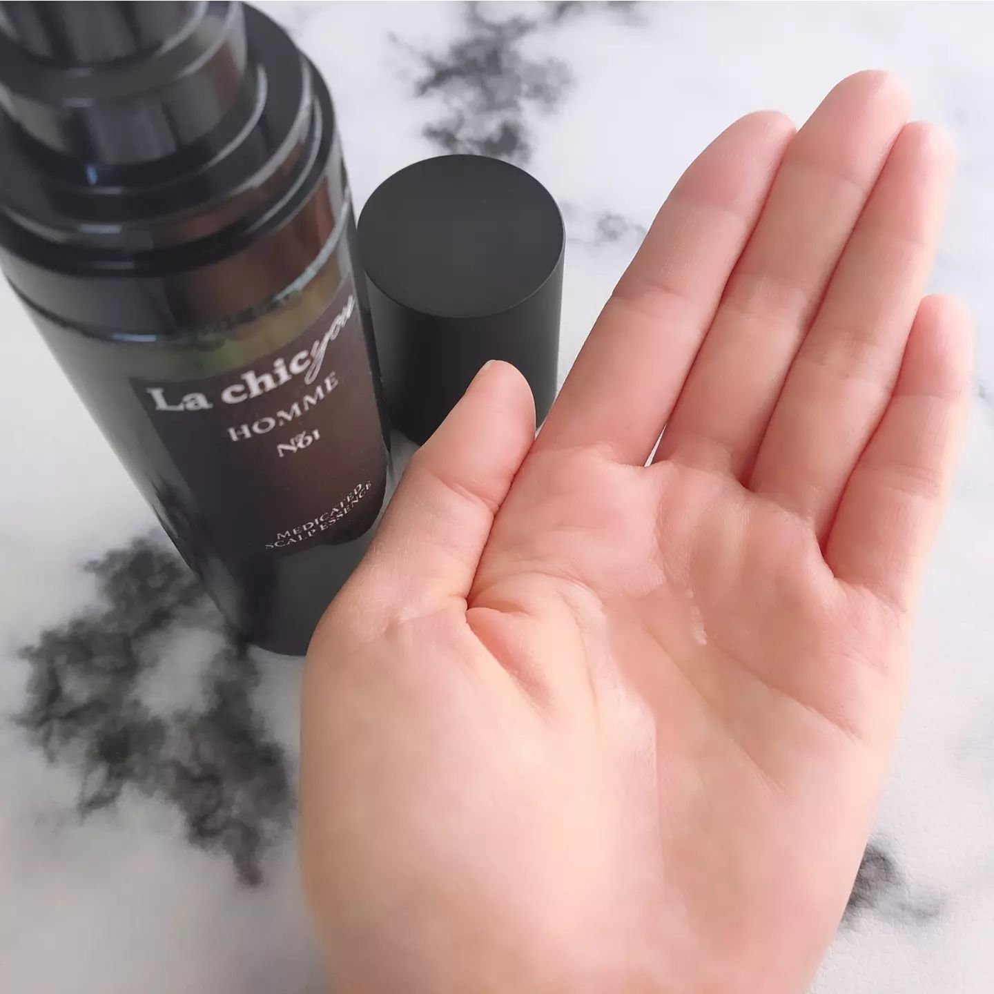 オム メディケイテッド スカルプエッセンス/La chicyou/頭皮ローションを使ったクチコミ（3枚目）