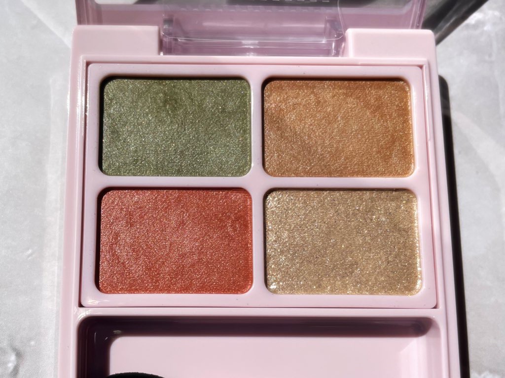 デイジードール アイカラー パレット BR-05 マカロニサラダ/DAISY DOLL by MARY QUANT/アイシャドウパレットを使ったクチコミ（1枚目）