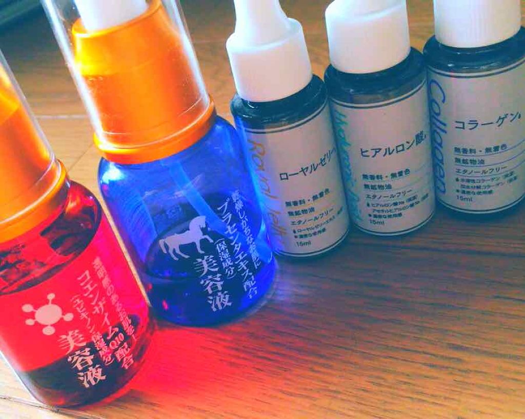 プラセンタ配合 美容液/DAISO/美容液を使ったクチコミ（1枚目）