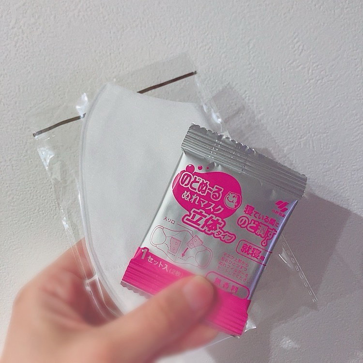 のどぬ〜るぬれマスク 就寝用/小林製薬/マスクを使ったクチコミ（2枚目）