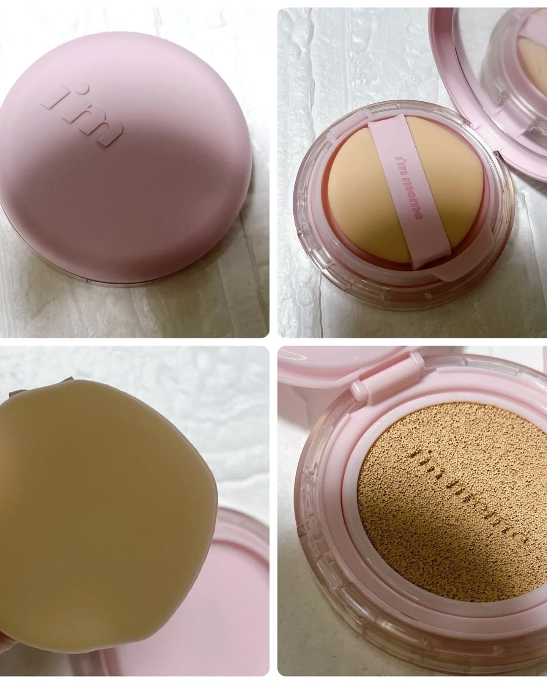 ワンダーベルベットラスティングクッション/i’m meme/クッションファンデーションを使ったクチコミ(3枚目)