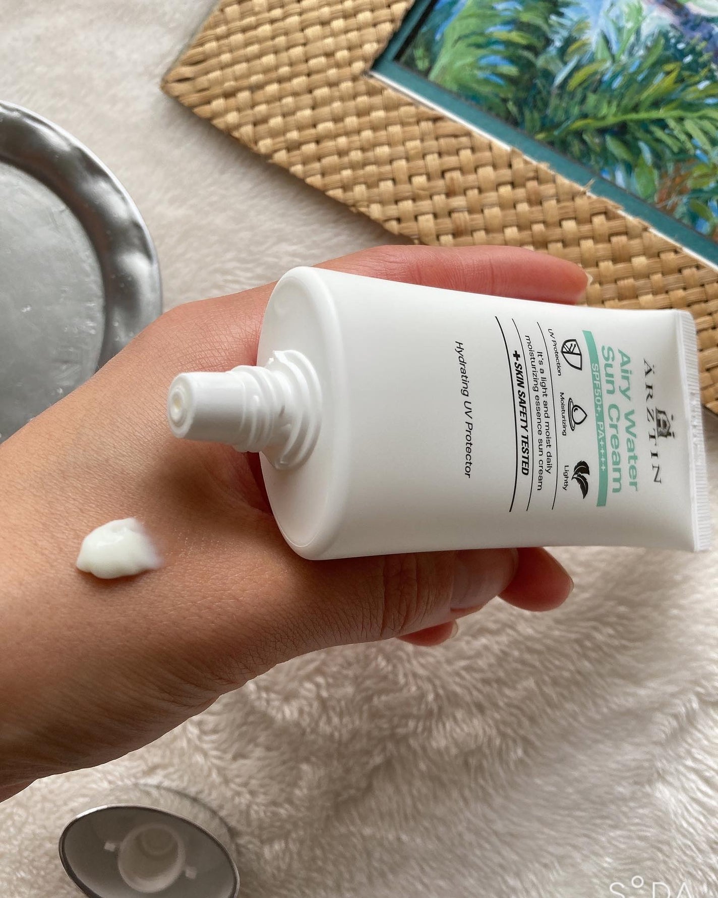 エアリーウォーターサンクリーム/エルツティン/日焼け止めクリームを使ったクチコミ(4枚目)