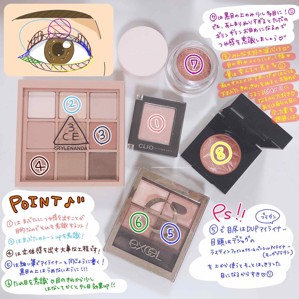 3CE マルチアイカラーパレット/3CE/アイシャドウパレットを使ったクチコミ（2枚目）