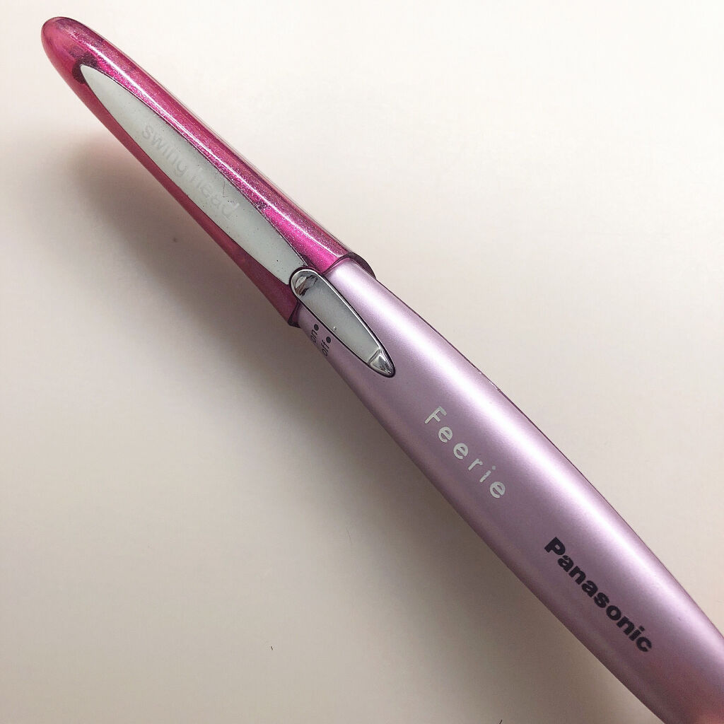 Panasonic フェリエ ES2113のクチコミ「Panasonicの電動シェーバーです。　

顔の産毛を剃るために使用しています。

単4電池.....」（1枚目）