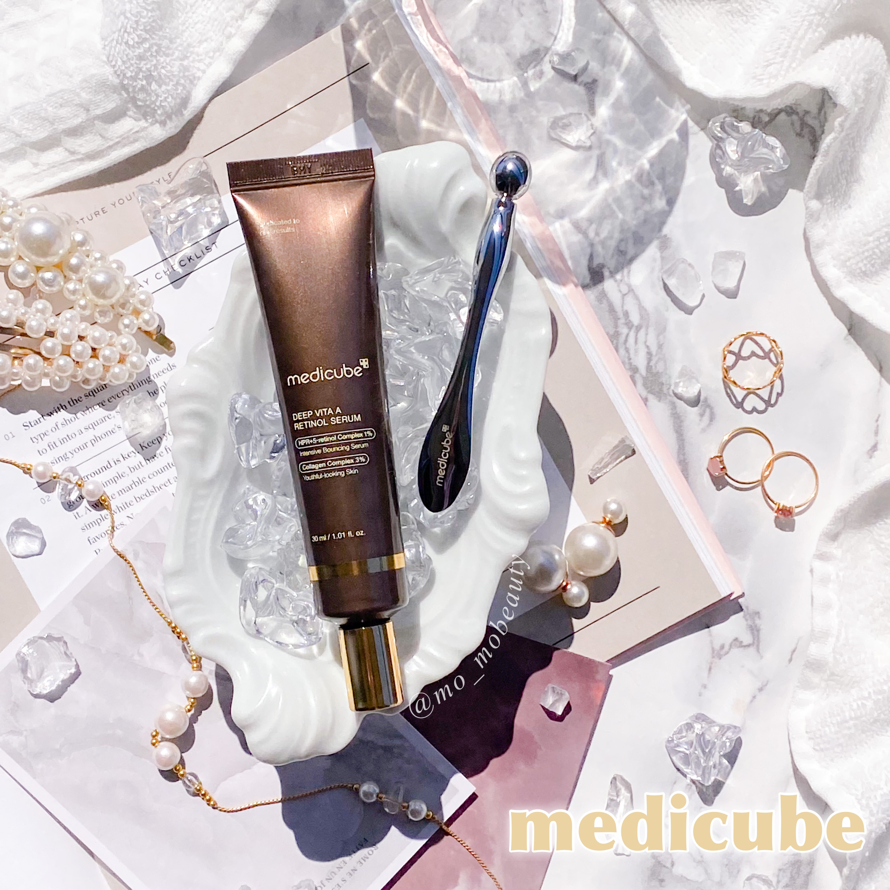 ディープビタAレチノールセラム/MEDICUBE/美容液を使ったクチコミ（1枚目）