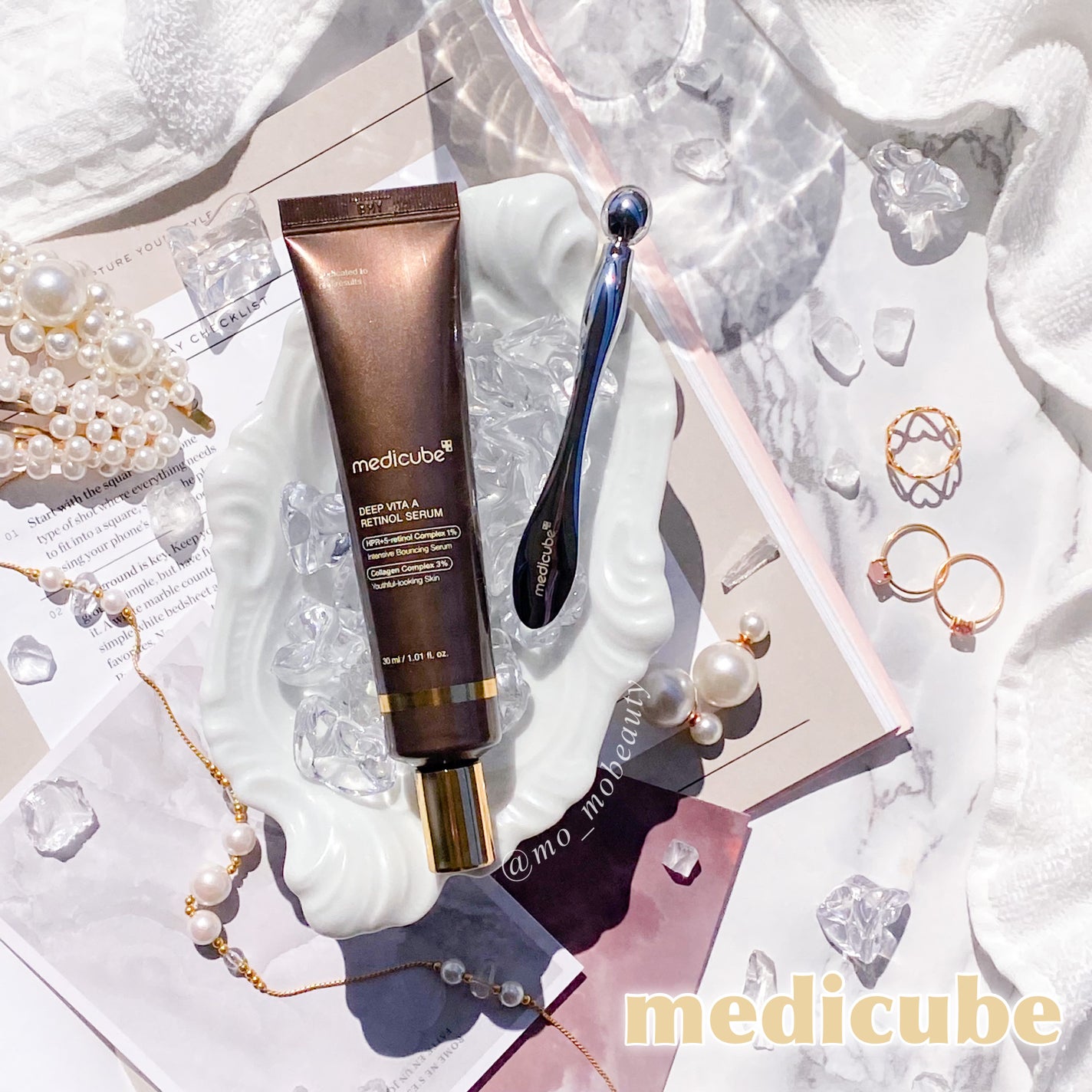 ディープビタAレチノールセラム/MEDICUBE/美容液を使ったクチコミ(1枚目)