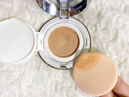 シカマヌ セラム クッションファンデ/parnell/クッションファンデーションを使ったクチコミ(4枚目)