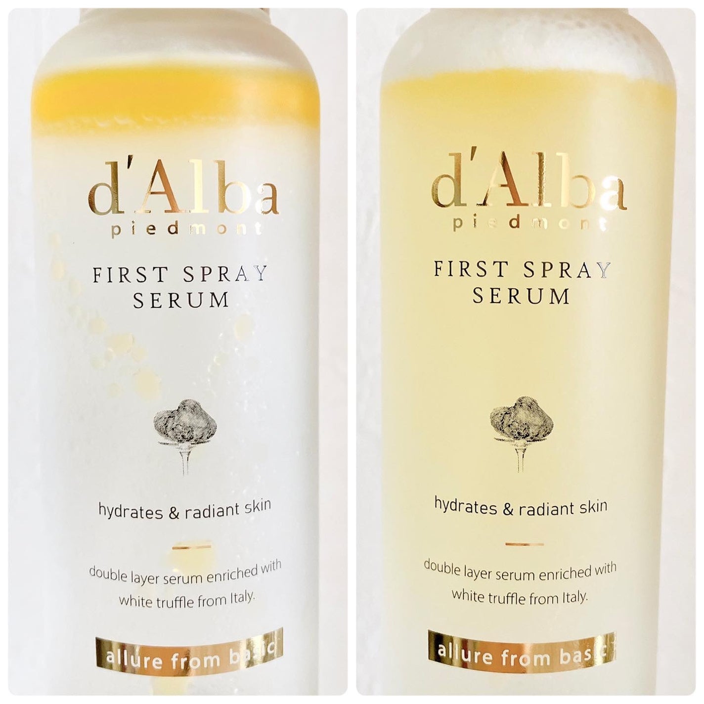 ダルバ ホワイトトリュフファーストスプレーセラム/ダルバ/ミスト状化粧水を使ったクチコミ(3枚目)