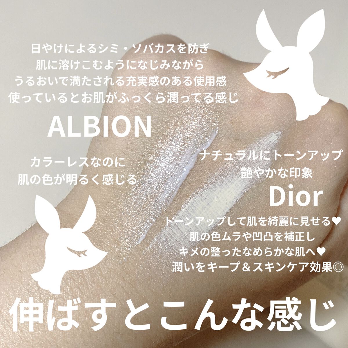 ハイパフォーマンス デイクリーム/ALBION/化粧下地を使ったクチコミ（3枚目）