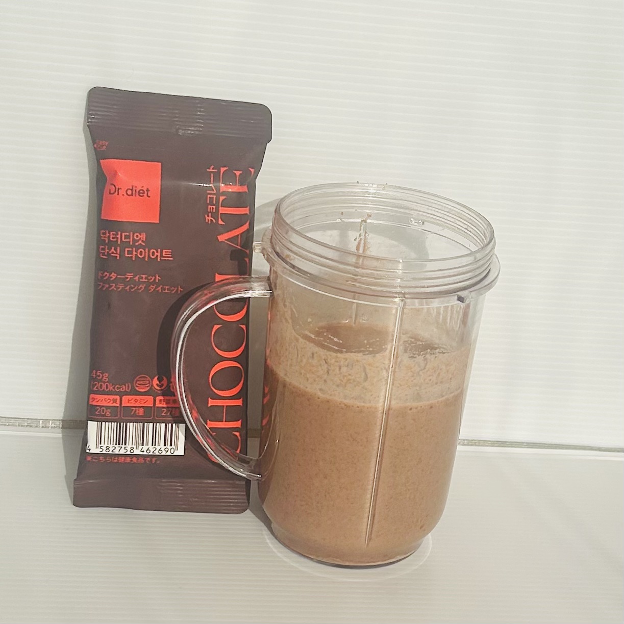  Dr.diet ドクターディエット ファスティング ダイエット＜チョコレート＞/Dr.diet/その他プロテインを使ったクチコミ（2枚目）