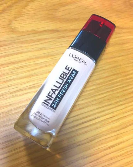 インファリブル フレッシュウェア ファンデーション/ロレアル パリ/リキッドファンデーションを使ったクチコミ(1枚目)