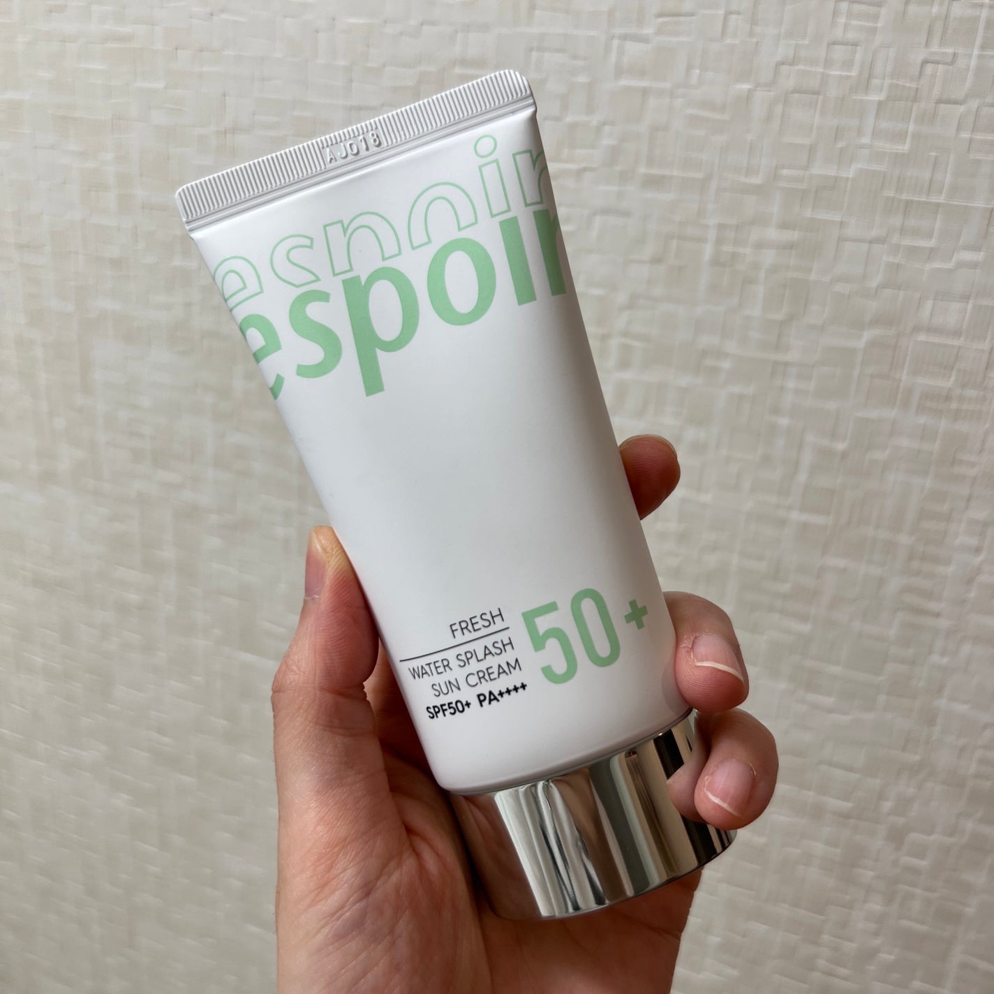 ウォータースプラッシュ サンクリーム フレッシュ CICA/espoir/化粧下地を使ったクチコミ(1枚目)