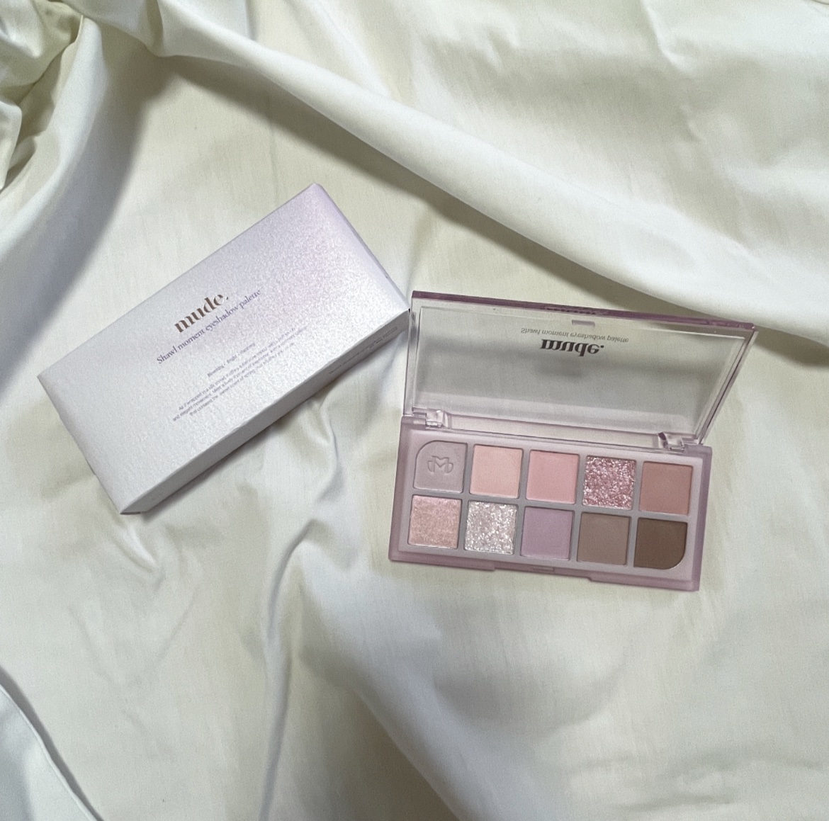 MDショールモーメント アイシャドウパレット/mude./アイシャドウパレットを使ったクチコミ（1枚目）