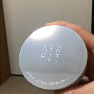 A’pieu エアフィットクッションのクチコミ「A'PIEU CUSHION・SPF50+/PA + + + AIR FIT
色番21
新しい.....」（1枚目）