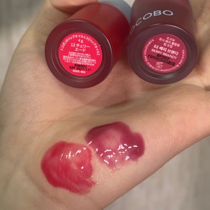 ジューシーベリープランピングリップオイル/TOCOBO/リップグロスを使ったクチコミ(6枚目)