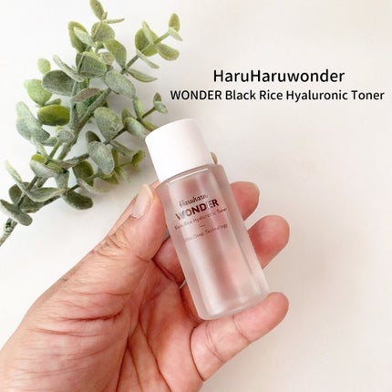 ブラックライス ヒアルロニックトナー/haruharu wonder/化粧水を使ったクチコミ(1枚目)