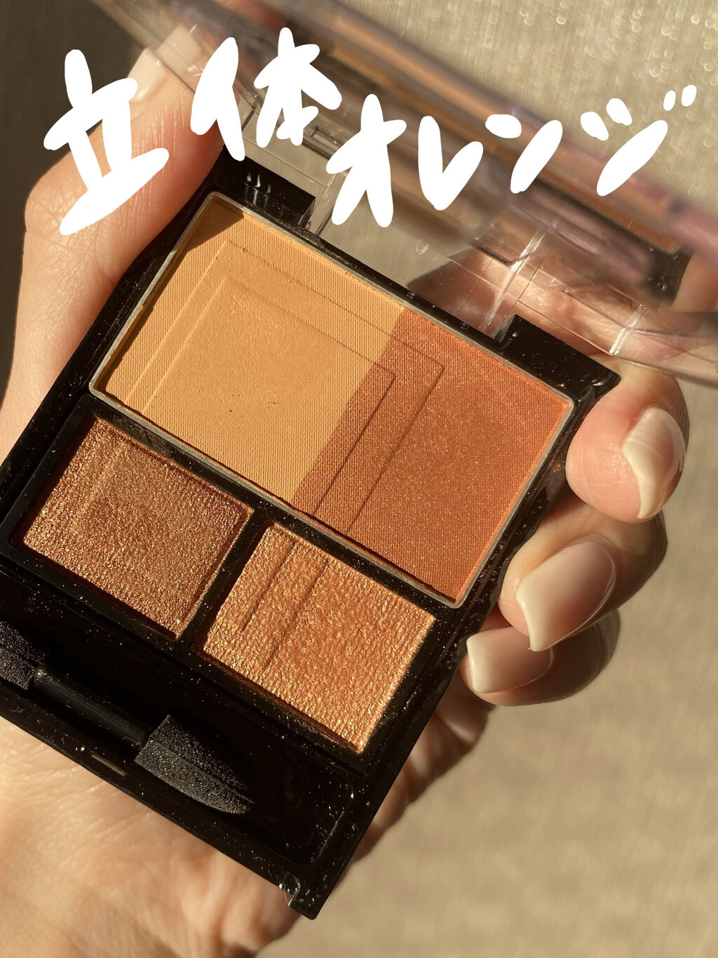 3Dプロデュースシャドウ OR-1 クラッシーフォルム/KATE/アイシャドウパレットを使ったクチコミ（1枚目）