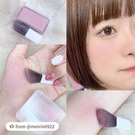 パウダー チーク/ちふれ/パウダーチークを使ったクチコミ(5枚目)