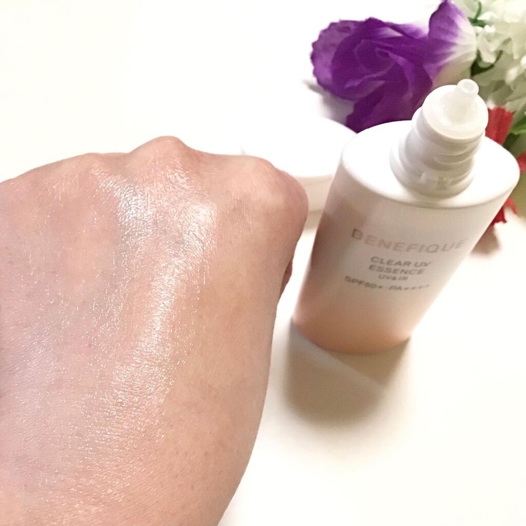 ベネフィーク クリア UV エッセンス(UV&IR)/BENEFIQUE/日焼け止めローションを使ったクチコミ(6枚目)