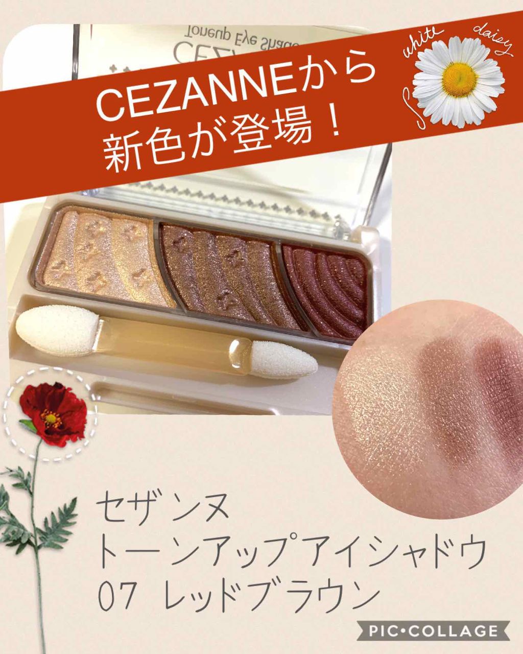トーンアップアイシャドウ/CEZANNE/アイシャドウパレットを使ったクチコミ(1枚目)
