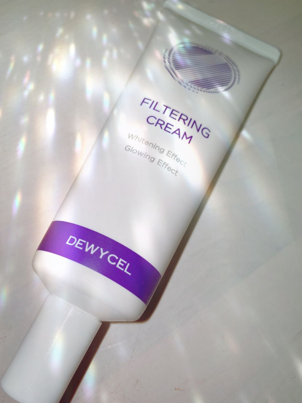 フィルタリングクリーム/DEWYCEL/日焼け止めクリームを使ったクチコミ（1枚目）