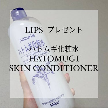 ハトムギ化粧水(ナチュリエ スキンコンディショナー R )/ナチュリエ/化粧水を使ったクチコミ（1枚目）