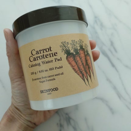 キャロットカロテン カーミングウォーターパッド/SKINFOOD/トナーパッドを使ったクチコミ(6枚目)