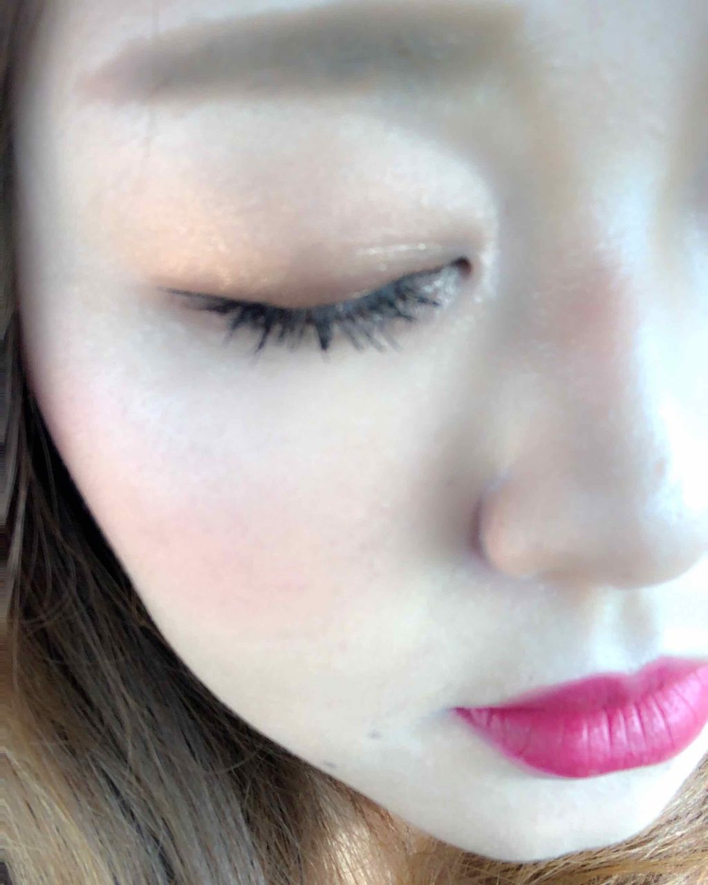 あんこ on LIPS 「※顔アップあるので苦手な人は注意です!!濃いめカラーのリップを..」(3枚目)