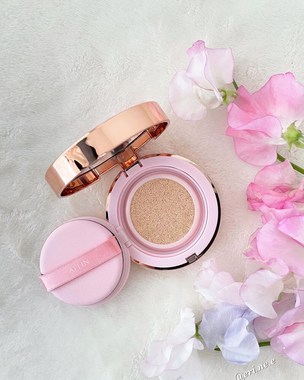 ピンクティーツリーカバークッション/APLIN/クッションファンデーションを使ったクチコミ(2枚目)