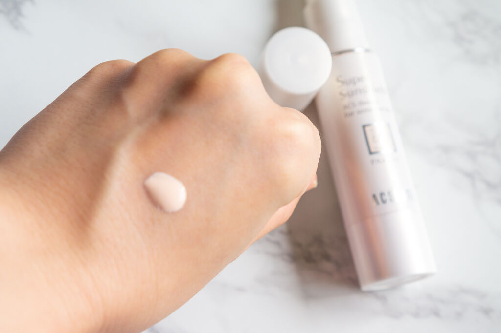 スーパーサンシールド  EX＜R＞/ACSEINE/日焼け止めクリームを使ったクチコミ（3枚目）